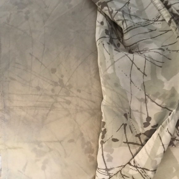 Calvin Klein 100% Silk Faux Wrap Skirt Sz 22W - Picture 5 of 8